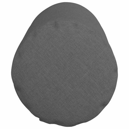vidaXL Bolsterkissen 2 Stück Dunkelgrau Ø 25 x 70 cm Stoff