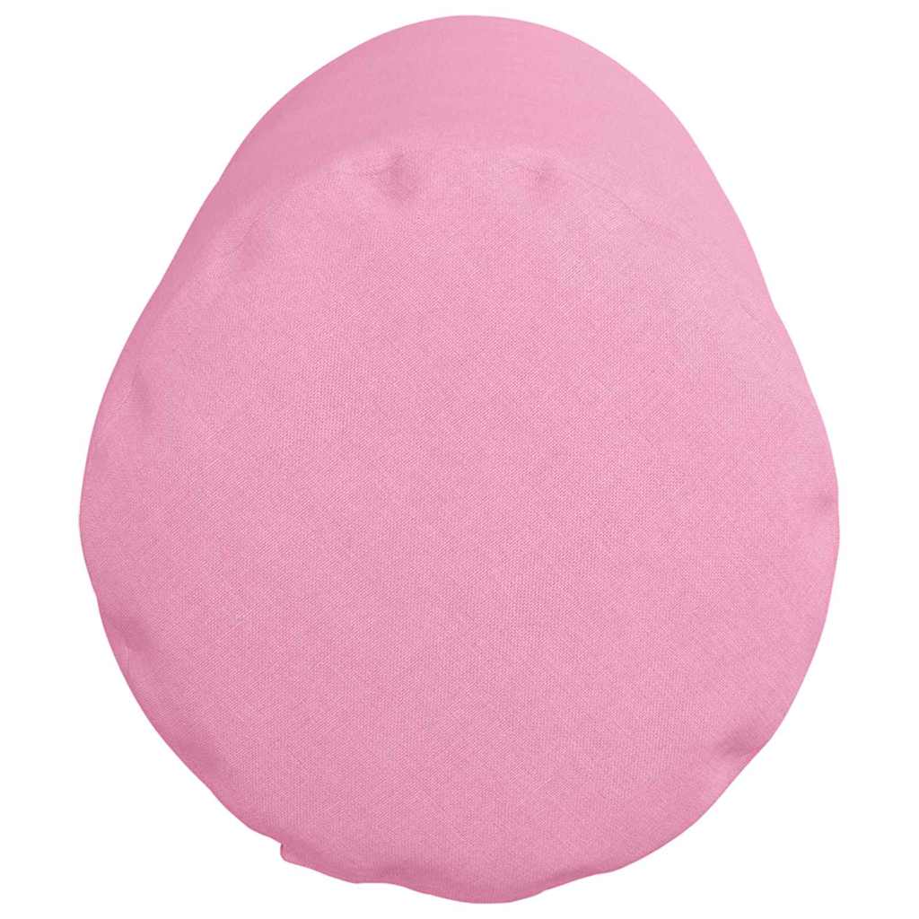 vidaXL Bolsterkissen 2 Stück Rosa Ø 25 x 70 cm Stoff