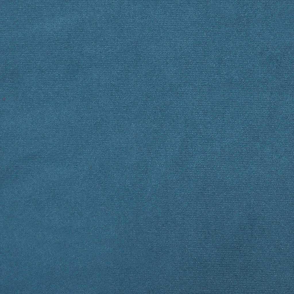 vidaXL Bolsterkissen 2 Stück Blau Ø 25 x 70 cm Cordstoff