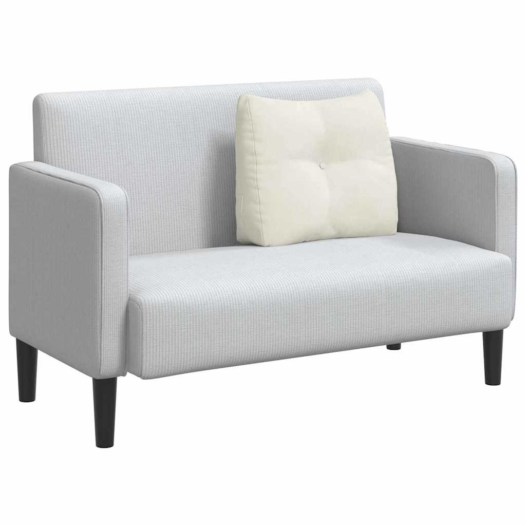 Rückenkissen Creme 60 x 24 x 50 cm Samt