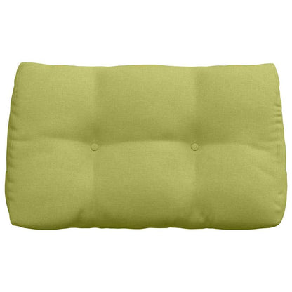 Rücken Kissen Hellgrün 80 x 24 x 50 cm Stoff