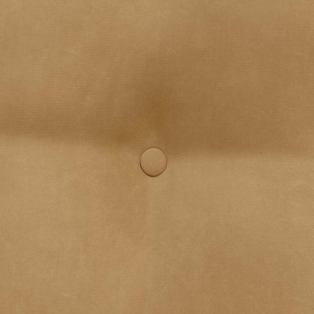 Rückenkissen Braun 80 x 24 x 50 cm Samt