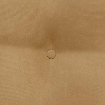 Rückenkissen Braun 80 x 24 x 50 cm Samt