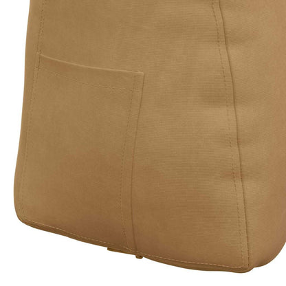 Rückenkissen Braun 80 x 24 x 50 cm Samt