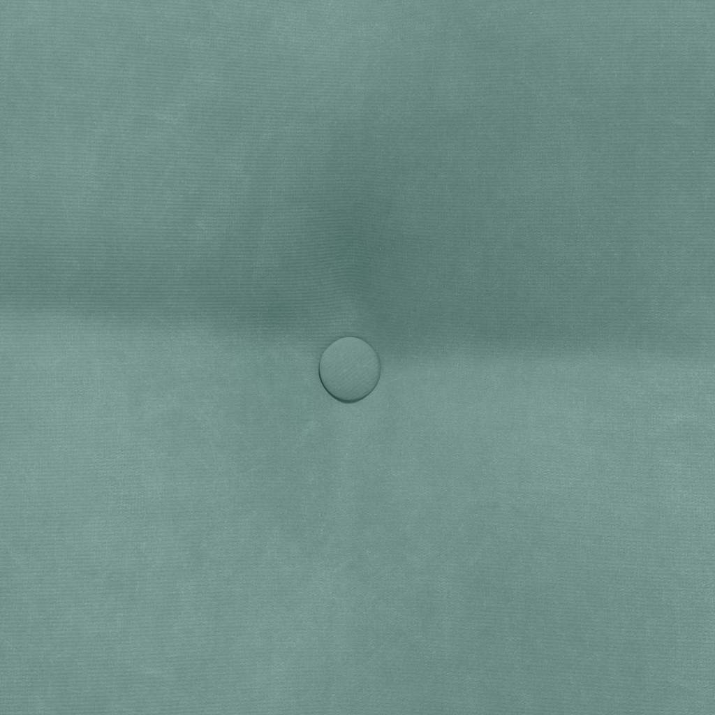 Rückenkissen Meergrün 80 x 24 x 50 cm Samt