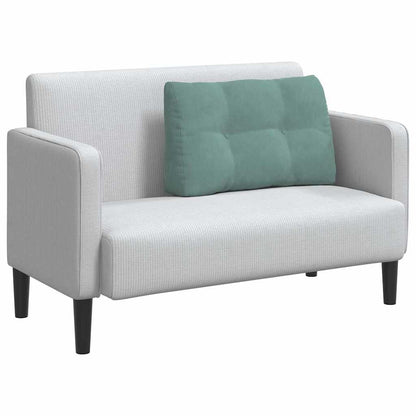 Rückenkissen Meergrün 80 x 24 x 50 cm Samt