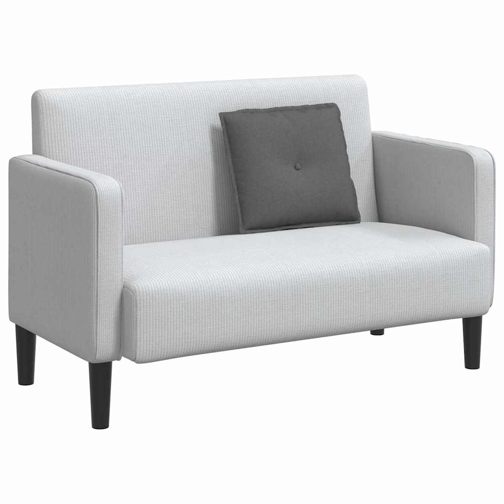 Rückenkissen Dunkelgrau 50 x 19 x 45 cm Stoff