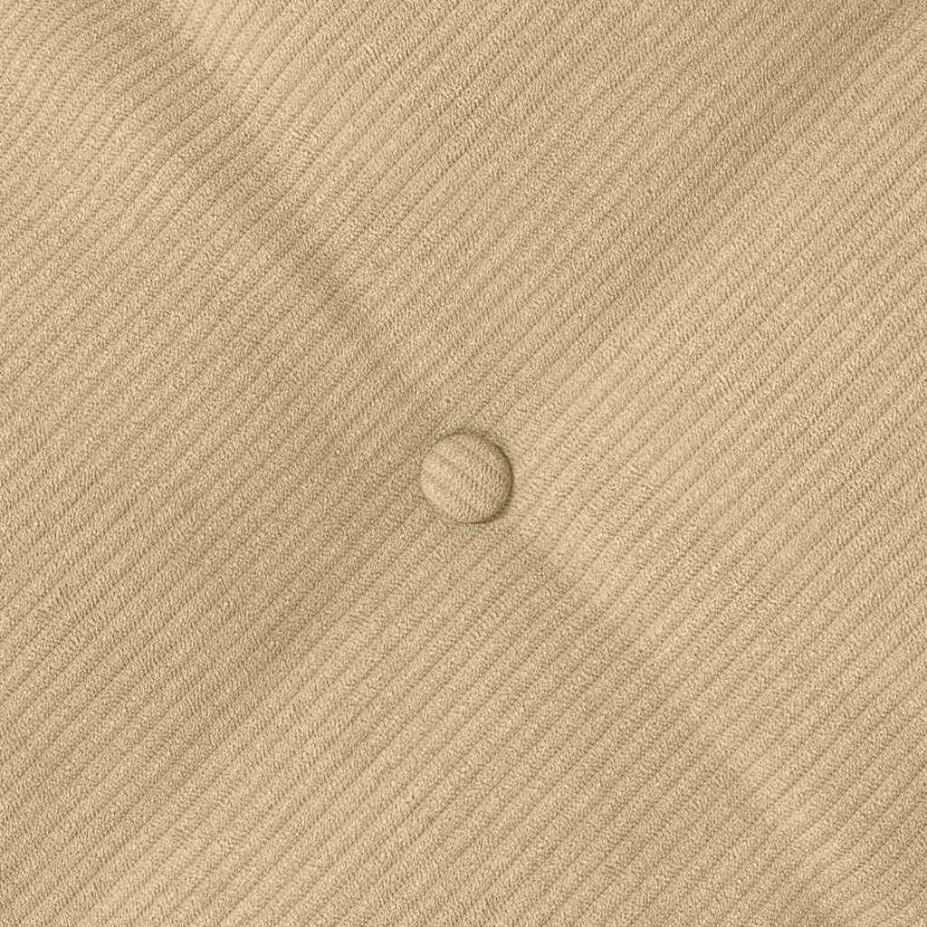 Rückenkissen Grau-Grün 60 x 50 cm Cordstoff