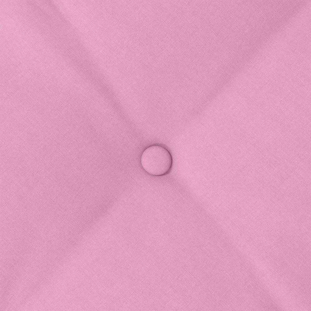 Rückenkissen Rosa 80 x 19 x 50 cm Stoff