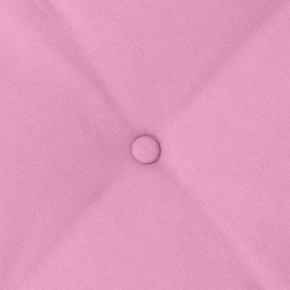 Rückenkissen Rosa 80 x 19 x 50 cm Stoff