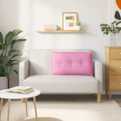 Rückenkissen Rosa 80 x 19 x 50 cm Stoff