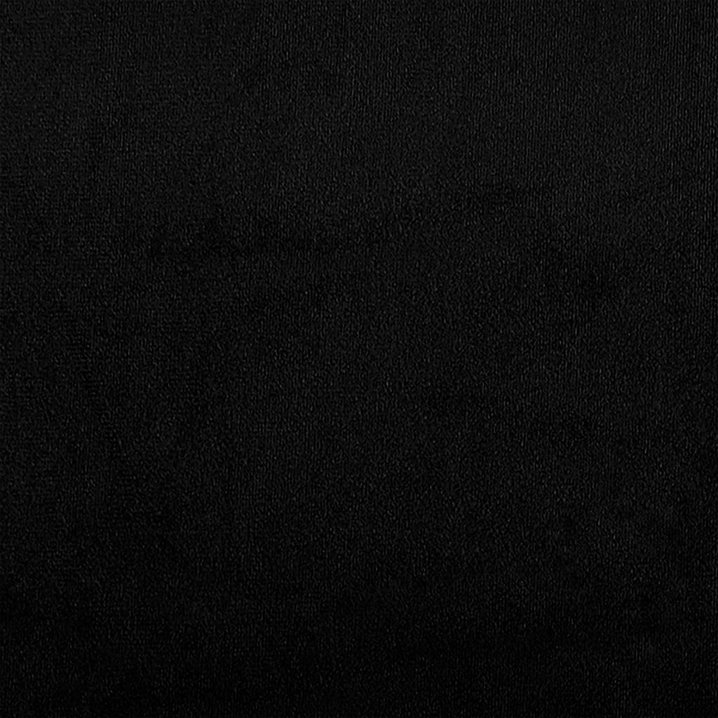 Rückenkissen Schwarz 80 x 50 cm Mikrofaserstoff