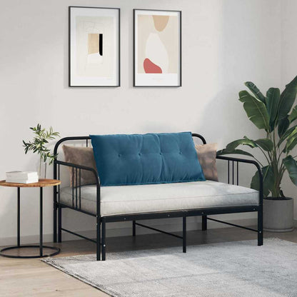 Rückenkissen Blau 100 x 50 cm Cordstoff