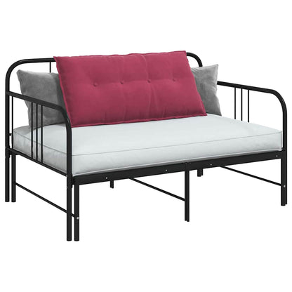 Rückenkissen Weinrot 100 x 50 cm Cordstoff