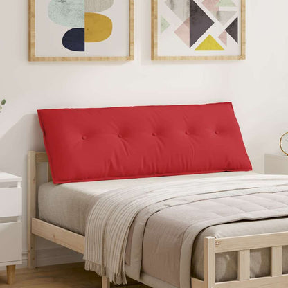 Rückenkissen Rot 140 x 19 x 50 cm Stoff