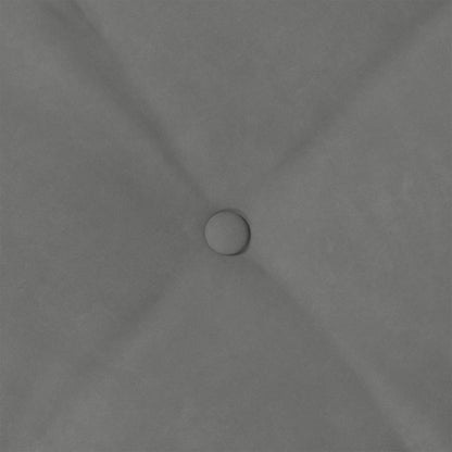 Rückenkissen Dunkelgrau 180 x 50 cm Mikrofaserstoff