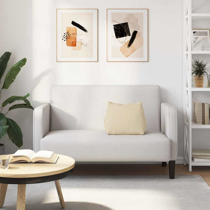 Rückenkissen Creme 45 x 20 x 35 cm Stoff