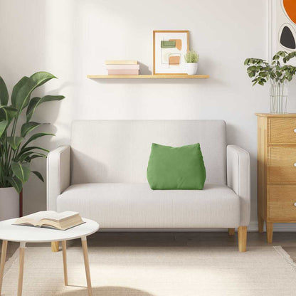 Rückenkissen Hellgrün 45 x 20 x 35 cm Cordstoff