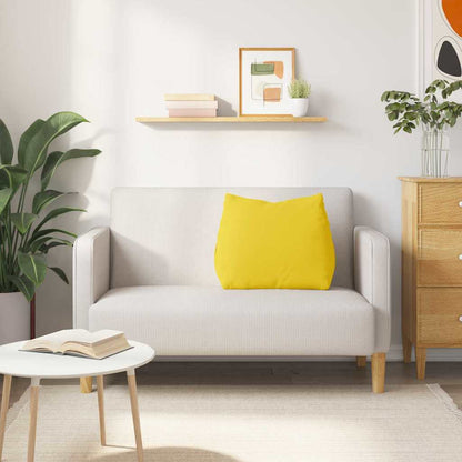 Rückenkissen Helles Gelb 60 x 20 x 50 cm Stoff