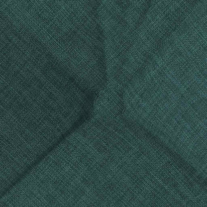 vidaXL Sitzkissen 4 pcs Dunkelgrün 40 x 40 x 12 cm Stoff