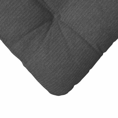 vidaXL Sitzkissen 4 pcs Dunkelgrau 45 x 45 cm Cordstoff