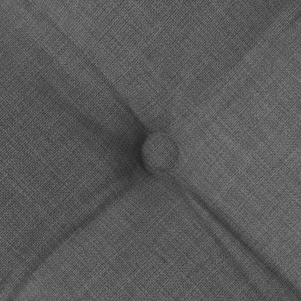 vidaXL Sitzkissen 4 pcs Dunkelgrau 40 x 40 x 6 cm Stoff