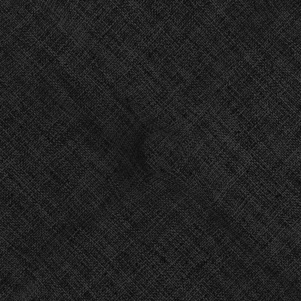 vidaXL Sitzkissen 4 pcs Schwarz 40 x 40 x 6 cm Stoff