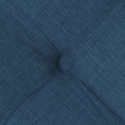 vidaXL Sitzkissen 4 pcs Blau 40 x 40 x 6 cm Stoff