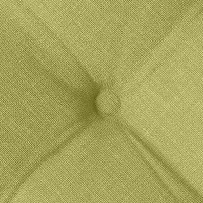 vidaXL Sitzkissen 4 pcs Hellgrün 40 x 40 x 6 cm Stoff