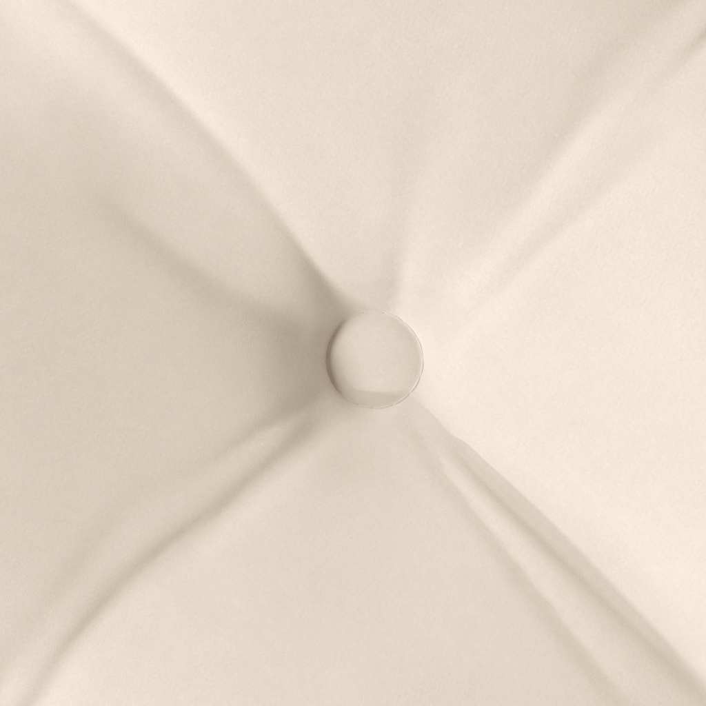 vidaXL Coussins de chaise 4 pcs Beige 40 x 40 x 6 cm Microfibre