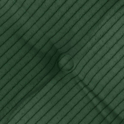 vidaXL Sitzkissen 4 pcs Dunkelgrün 40 x 40 x 6 cm Cordstoff