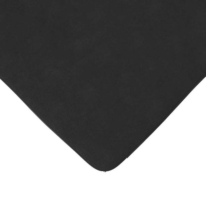 Sitzkissen 4 pcs Schwarz 40 x 40 x 3 cm Samt