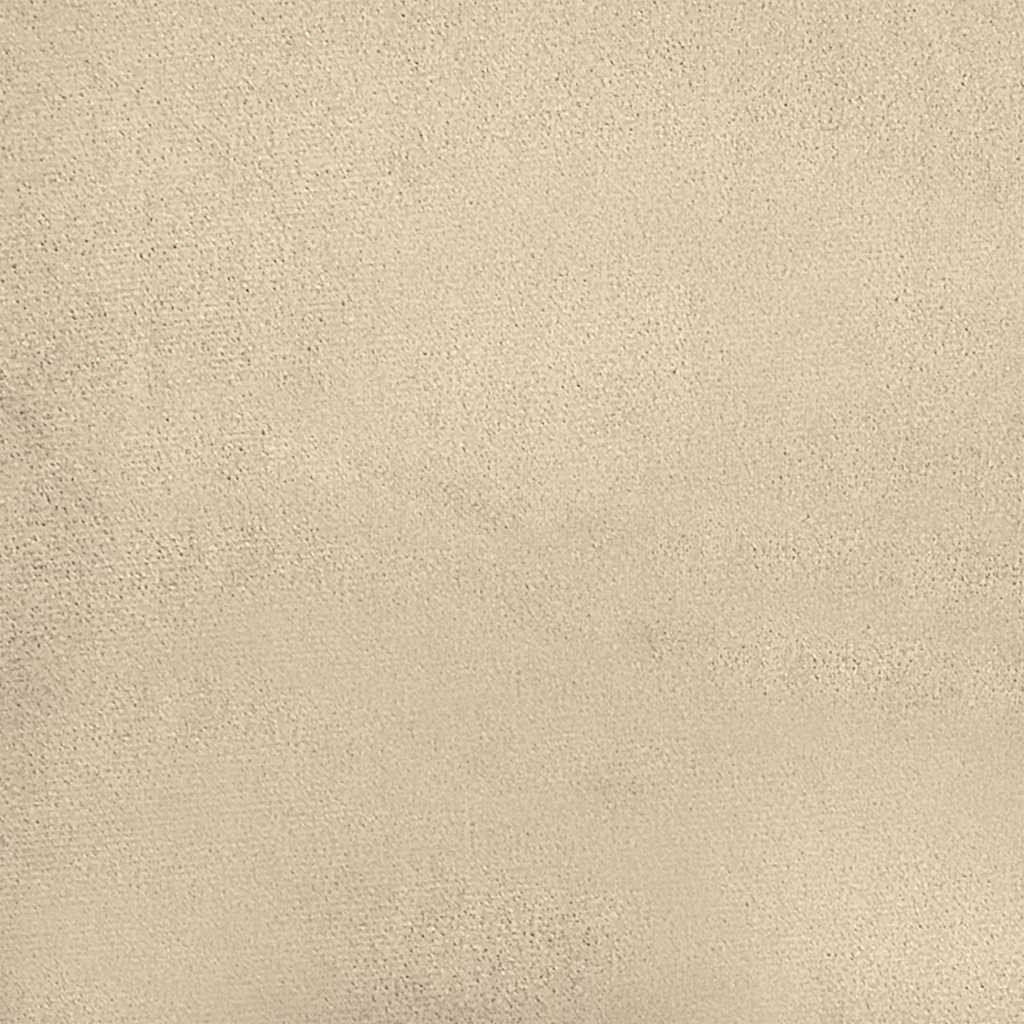 vidaXL Sitzkissen 4 pcs Creme 40 x 40 x 3 cm Mikrofaserstoff