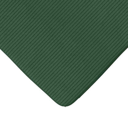vidaXL Sitzkissen 4 pcs Dunkelgrün 40 x 40 x 3 cm Cordstoff