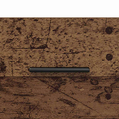 vidaXL Nachttisch 2 pcs Altholz 40 x 35 x 47,5 cm Holzwerkstoff