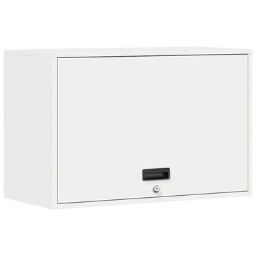 vidaXL Wandschrank für die Garage mit Gasdrucklift-Tür Weiß