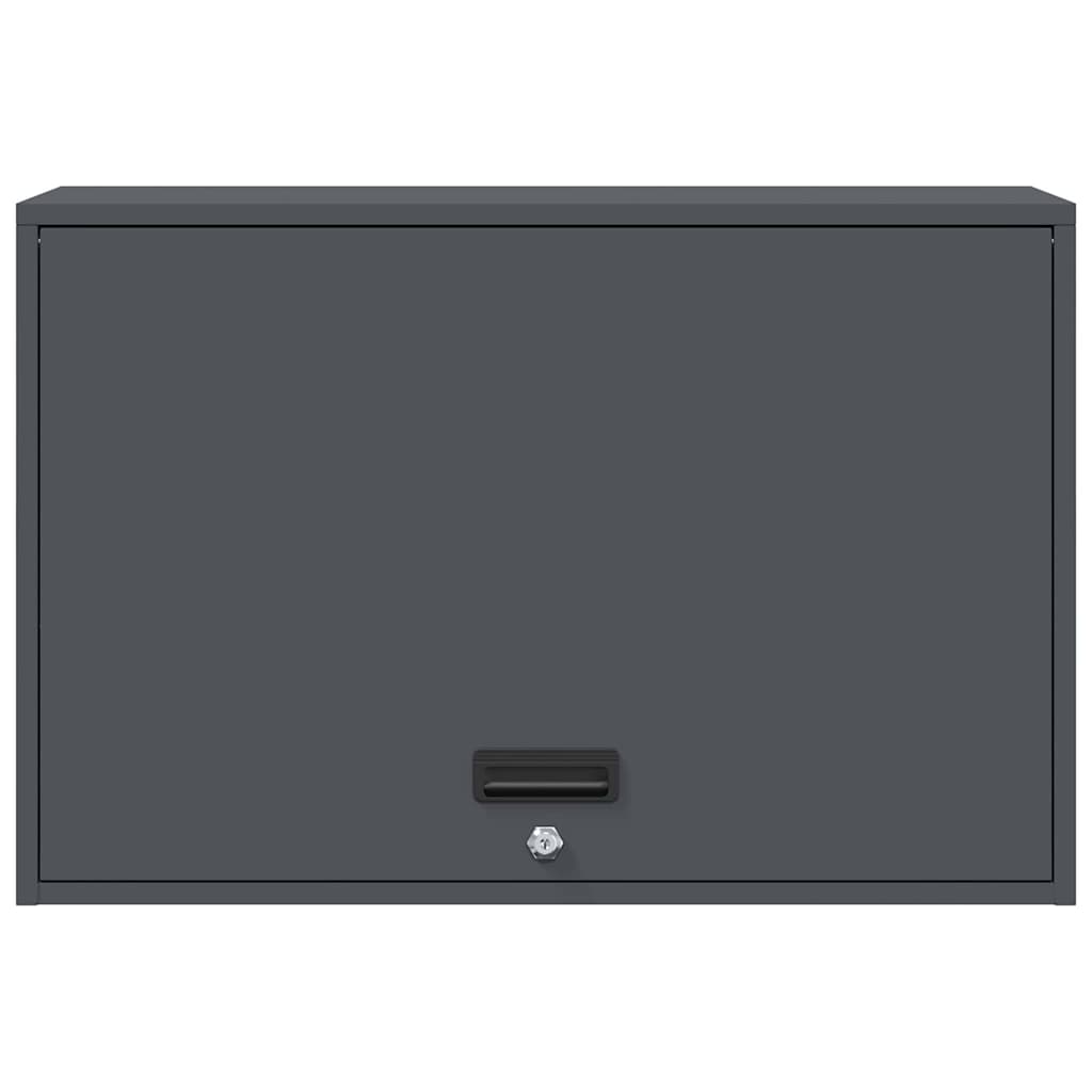 Wandschrank für die Garage mit Gasdrucklift-Tür Anthrazit