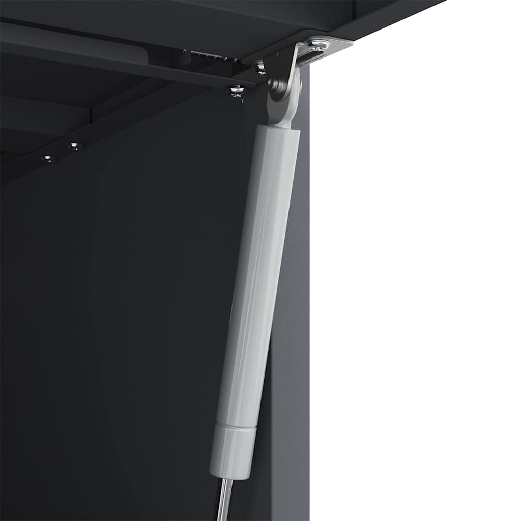 Wandschrank für die Garage mit Gasdrucklift-Tür Anthrazit