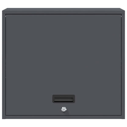 Wandschrank für die Garage mit Gasdrucklift-Tür Anthrazit