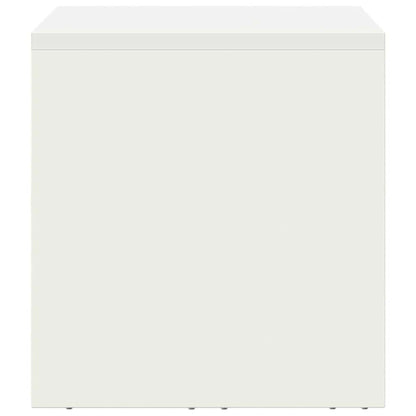 vidaXL Wandschrank für die Garage mit Gasdrucklift-Tür Weiß