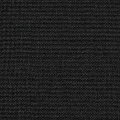 Bettgestell mit gepolstertem Kopfteil Schwarz 140 x 200 cm