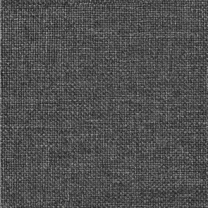 vidaXL Bettgestell mit gepolstertem Kopfteil Dunkelgrau 100 x 200 cm