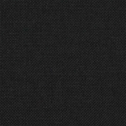 Bettgestell mit gepolstertem Kopfteil Schwarz 100 x 200 cm