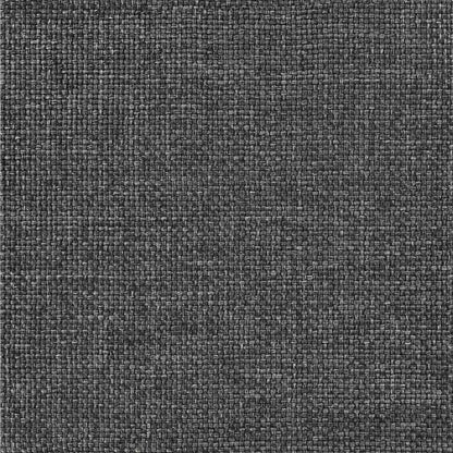vidaXL Bettgestell mit gepolstertem Kopfteil Dunkelgrau 80 x 200 cm
