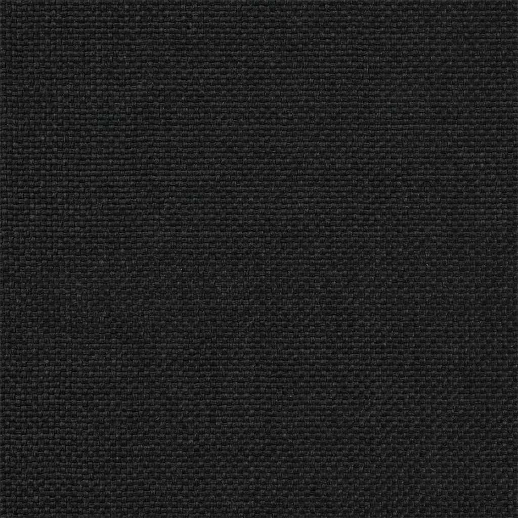 Bettgestell mit gepolstertem Kopfteil Schwarz 180 x 200 cm