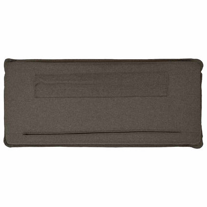 Gepolstertes Kopfteil Natürlich und Hellgrau 200 cm