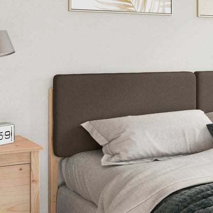 vidaXL Gepolstertes Kopfteil mit Kopfteil Braun und Taupe 180 cm