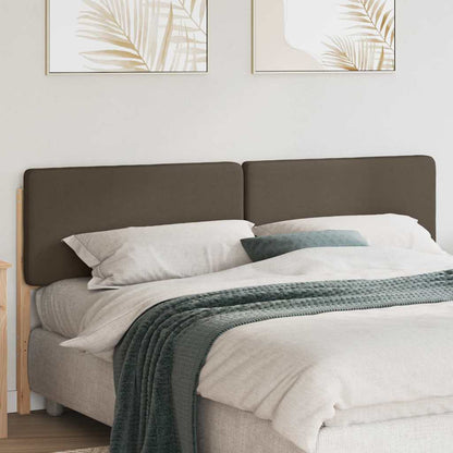 vidaXL Gepolstertes Kopfteil mit Kopfteil Braun und Taupe 180 cm