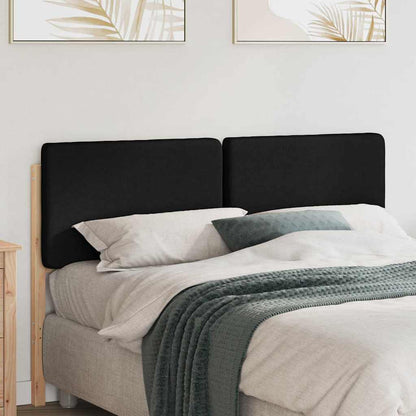 vidaXL Gepolstertes Kopfteil mit Kopfteil Braun und Schwarz 160 cm