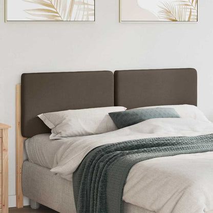 vidaXL Gepolstertes Kopfteil mit Kopfteil Braun und Taupe 160 cm